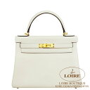 エルメス ケリー 28 内縫 ナタ クレマンス ゴールド金具 HERMES Kelly 28 Retourne NATA(I2) Clemence Gold