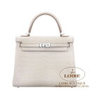 エルメス ケリー 25 内縫 ベトン クロコダイル ニロティカスマット シルバー金具 HERMES Kelly 25 Retourne BETON(8L) Niloticus Matte Silver