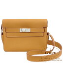 エルメス ケリーメッセンジャー PM ナチュラルサブル トゴ シルバー金具 HERMES Kelly Messenger PM NATUREL SABLE(21) Togo Silver(4)