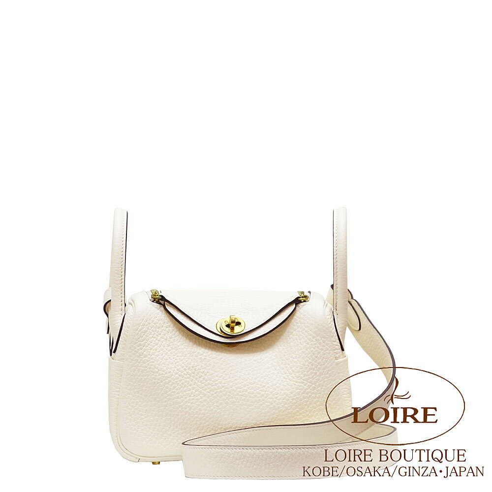 エルメス リンディミニ ナタ クレマンス ゴールド金具 HERMES Lindy Mini NATA(I2) Clemence Gold