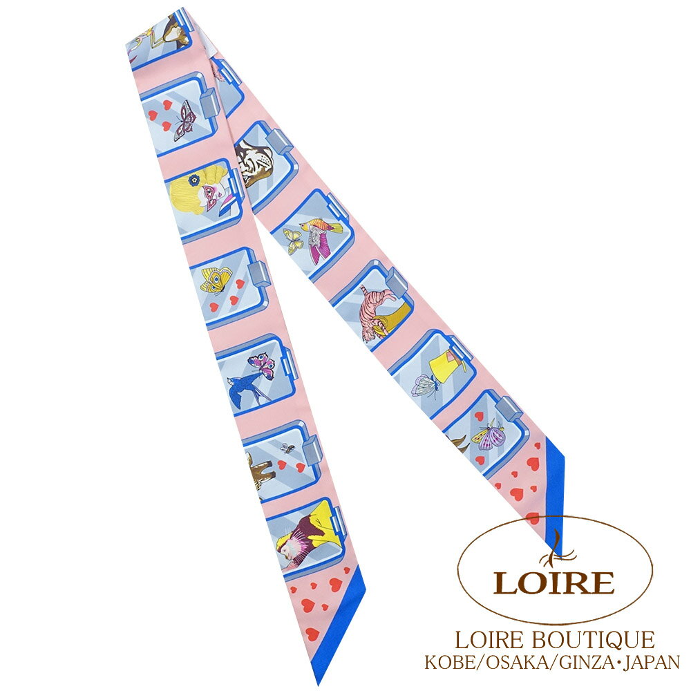 ����᥹ �ȥ����꡼ ����᥹�����ȡ��꡼ �������ߥ֥롼�ߥ��硼�� ���륯 HERMES TWILLY HERMES STORY ROSE/BLEU/JAUNE Silk