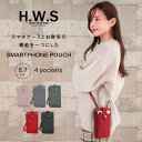 Home With Style スマホポーチ スマホショルダー ショルダーバッグ ポシェット サコッシュ メンズ レディース 男女兼用 人気 ブランド シンプル...
