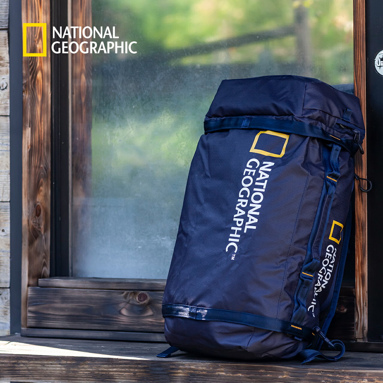 NATIONAL GEOGRAPHIC ボストン リュック デイパック 35L NAG-13085 ナショナルジオグラフィック コンパクト おりたたみ 撥水