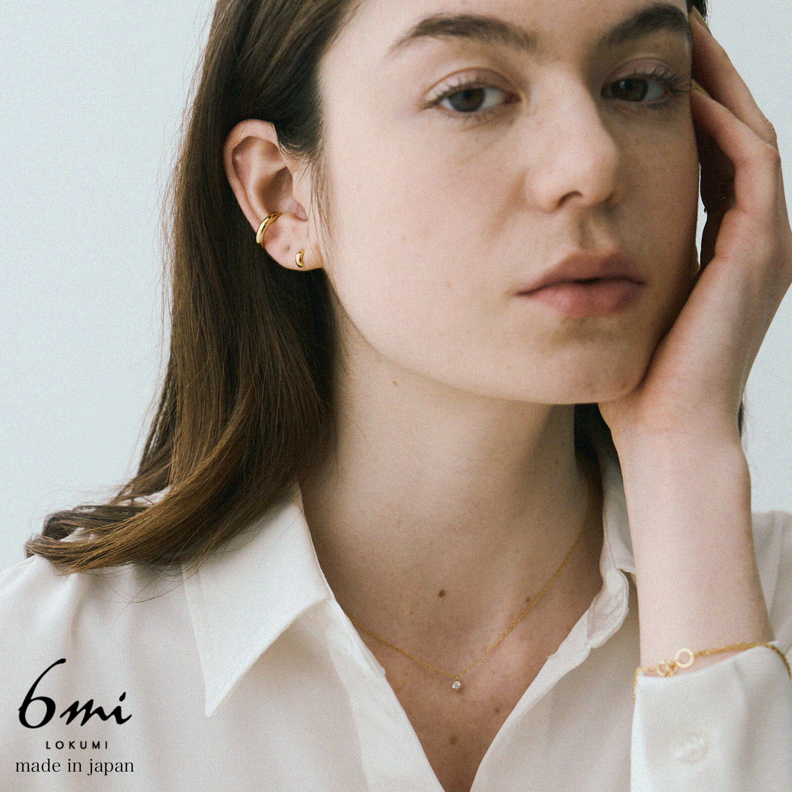 ネックレス 1粒 3サイズ×3カラー ス