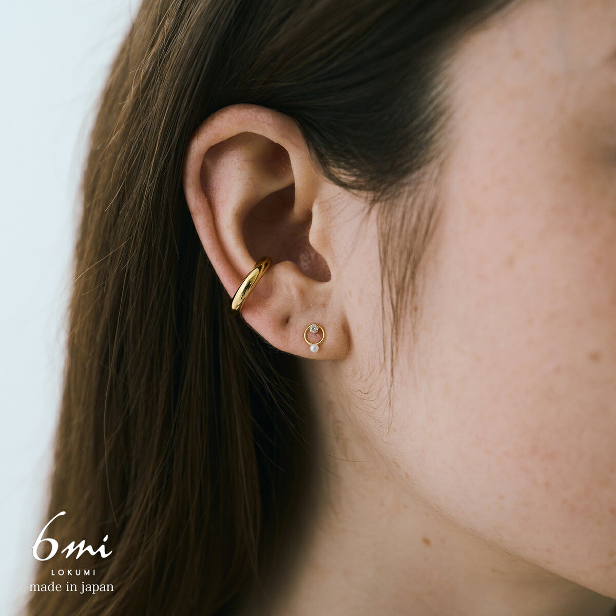 ピアス 3カラー展開 日本製 金属アレルギー対応 ニッケルフリー パール ビジュー サークル プチ スタッド スタッドピアス 小さい 小ぶり 大人 ピンクゴール...