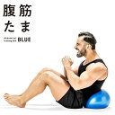 腹筋トレーニング腹筋たま　Abdominal training ball BLUE　エクササイズ　ダイエット