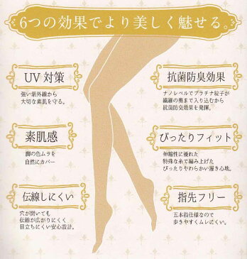 ネイルストッキング ピンク×パール柄 パンティストッキング サニーブラウン 5本指 女性用 オシャレ ストッキング 入園式 入学式