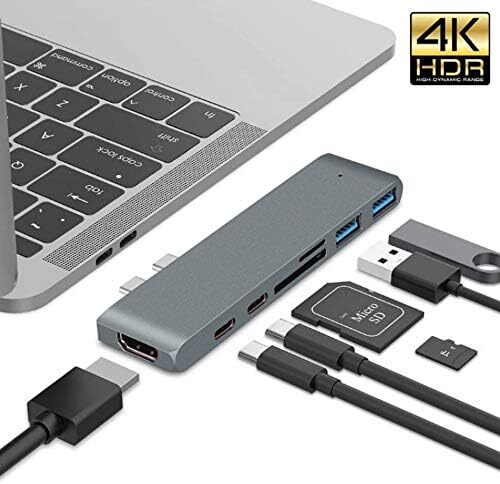 7in1 MacBook Pro USB ハブ M1 M2 MacBook Air us