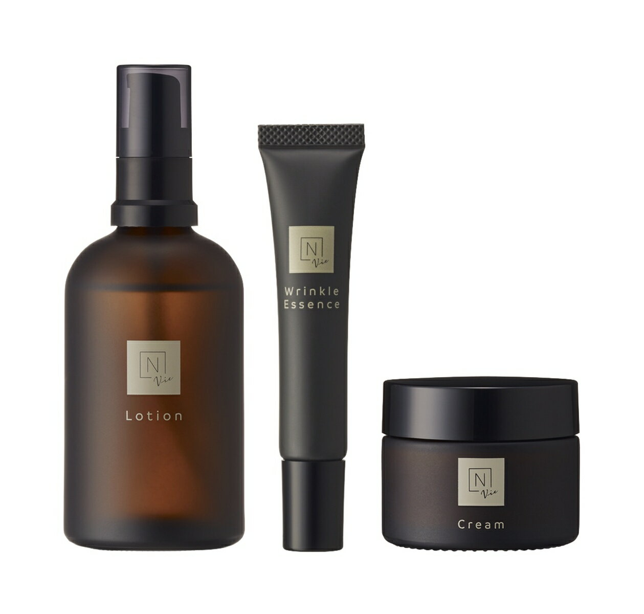 【数量限定】N organic Vie（エヌオーガニック ヴィ） Vie スキンケア 3点セット（モイスチャーローション・エンリッチリフトクリーム・リンクルパック エッセンス　）のサムネイル