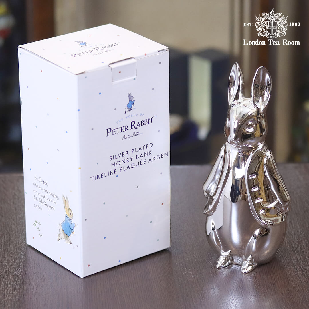 FW&Co., ピーターラビット 貯金箱 箱付き oth-20 【アンティーク】【イギリス製】《2025/2/27掲載》
