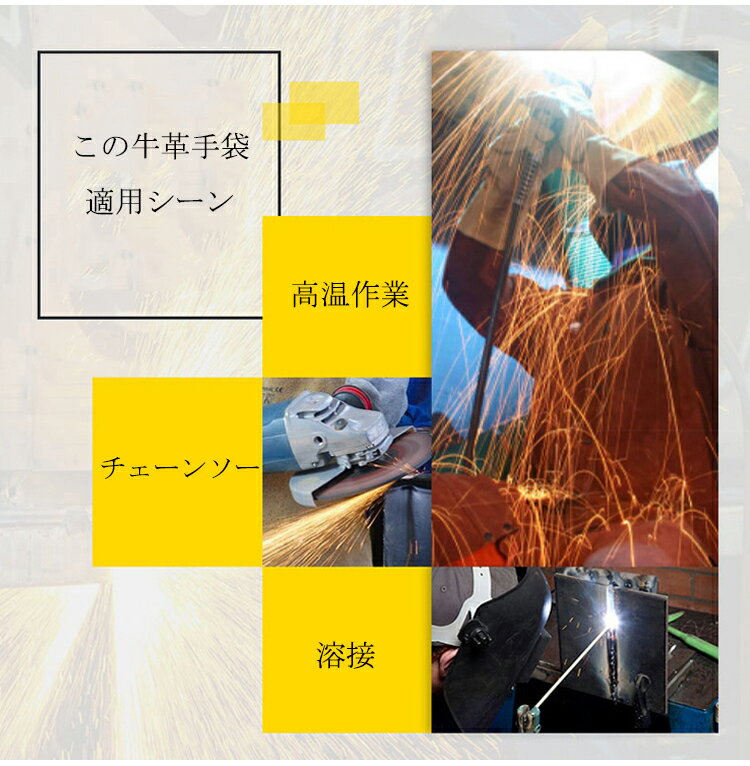 耐熱グローブ キャンプグローブ キャンプ 手袋 バーベキューグローブ 牛革 アウトドア 耐熱手袋 耐熱軍手 溶接用 BBQグローブ 焚き火 溶接 防熱 薪ストーブ 料理 ダッチオーブン 耐摩耗 振動軽減 裏地付き通販格安セール情報 楽天 通販
