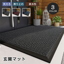 玄関マット 屋外 室内 泥落とし 滑り止め 吸水 大判 屋外マット 北欧 長方形 汚れにくい おしゃれ 洗える ドアマット 耐磨耗性 フロアマット シンプル エ...