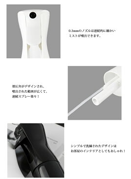 スプレーボトル アルコール対応 霧吹き 160ml 詰替容器 詰替ボトル 細かい霧 スプレー容器 連続ミスト コスメ用 詰替え容器 会社用/家庭用/美髪用 一個のみ【10-12営業日以内に発送】