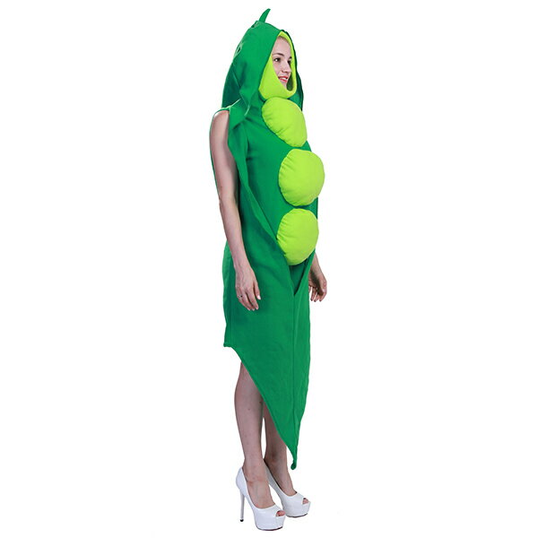 【300円OFFクーポン】ハロウィン衣装 さやえんどう 野菜 コスプレ衣装 男性用/女性用 着ぐるみ えんどう豆 さやエンドウ 変装 エンドウ豆 コスチューム 食べ物コスプレ レディース メンズ イベント パーティー 文化祭 演出服 仮装 Halloween ハロウィーン 送料無料