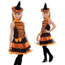 即納 ハロウィン コスプレ衣装 子供 魔女 帽子 女の子 魔法使い ウィッチ デビル 魔法師 手品師 ハロウィン 仮装 ドレス コスチューム cosplay キ...