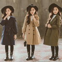 トレンチコート 子供 キッズ フォーマル トレンチコート 子供服 チェスターコート 女の子 コート 親子服 ミディアム キッズ コート ルマンスリーブ スリット入り ガールズ ジュニア アウター ジャケット 親子お揃い ママサイズ 七五三 入園式 入学式 結婚式 送料無料