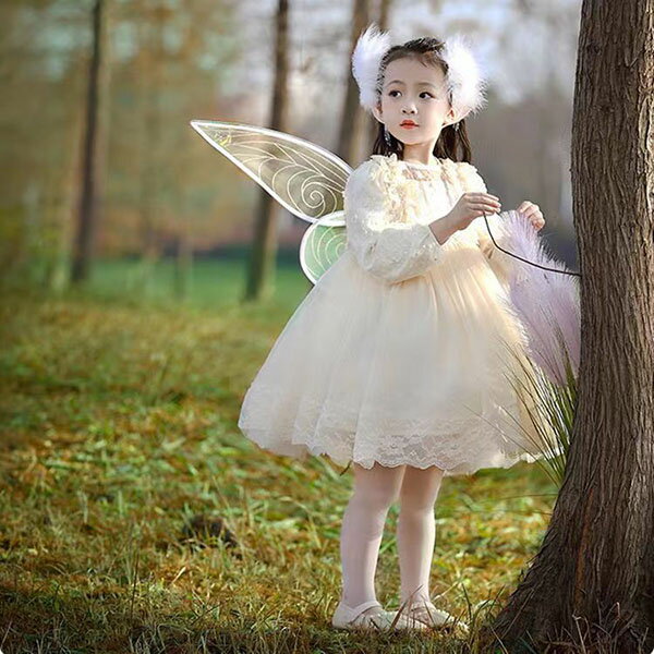 蝶の羽 コスチューム 精霊コスプレ 蝶々変身 ハロウィン 衣装 子供 妖精 蝶羽 ハロウィンコスチューム コスプレ 仮装 子供用 お遊戯会 衣装 ハロウィン衣装 男女兼用 小物 文化祭 学園祭 パーティー 誕生日 クリスマス バレエ 発表会 舞台 プレゼント ギフト 誕生日 撮影記念