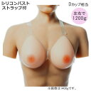 シリコンバスト 左右で 1200g（600g×2） ストラップ付 Dカップ 人工乳房 偽乳 胸 リア ...