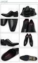 Bump N' GRIND バンプ アンド グラインド メンズ ビジネスシューズ 本革 ロングノーズ スクエアトゥ ストレートチップ 内羽根 革靴 紳士靴 ブラック BG-6031 BLACK 黒 ドレスシューズ 就活 靴 くつ 送料無料 2