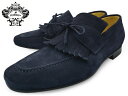 OROBIANCO VERONA BLU MENS QUILT MOCASSIN SHOES オロビアンコ ヴェローナ ベローナ ブルー ネイビー 青 紺色 キルト モカシン スエード 本革 革靴 シューズ 靴 イタリア 送料無料 ロンプシュー