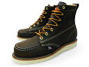 THOROGOOD 6 MOC TOE WORK BOOTS BROWN 814-4203 LEATHERソログッド 6インチ モックトゥ ワークブーツ ブラウン 本革メンズ レザーブーツ ハンティングブーツ オイルプルアップ ブランド その1