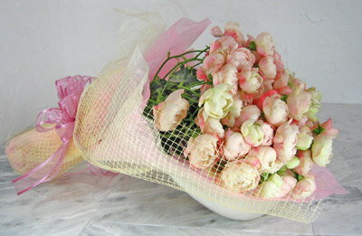 オールドローズ ピンクオールドローズ10本の花束　生花　花束　誕生日　お祝い　記念日　フラワーギフト　バラ