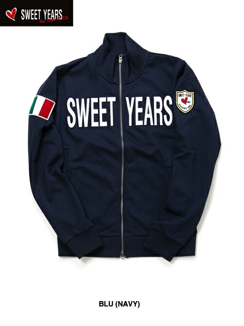 【スーパーセール 50%OFF】ジャージ メンズ 上 おしゃれ トラックジャケット SWEET YEARS スウェット セットアップ 保温 XS/S/M/L/XL SS/LL レディースサイズ SY32 by SWEET YEARS Official エスワイサーティトゥバイスウィートイヤーズ オフィシャル [8602SY]