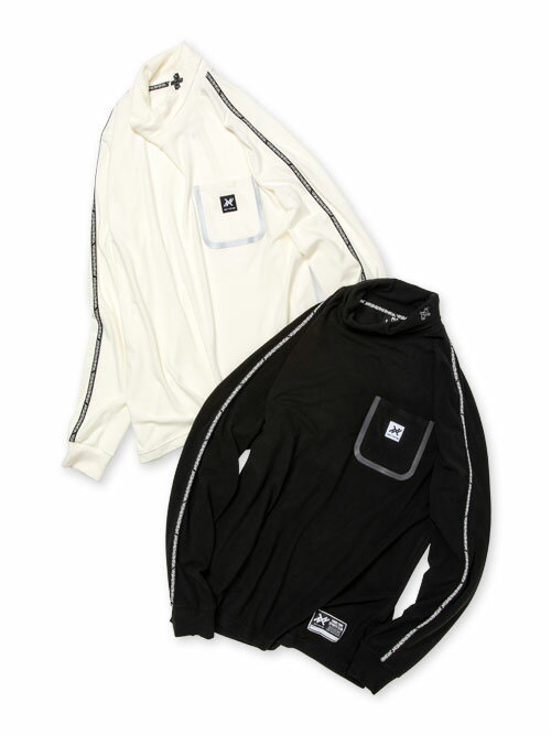 T Ĺµ ϥͥå ݥå ݲ ȥå M/L HIGH NECK POCKET L/S TEE SY32 by SWE...