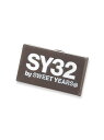 オリジナル ピンバッジ カスタム ブラック ピンズ ロゴ バッチ おしゃれ FREE ◆pin badge◆ SY32 by SWEET YEARS エスワイサーティトゥバイスウィートイヤーズ [12871]