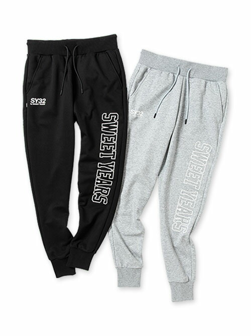 ڳŷѡSALEоݾʡۥѥ 󥰥ѥ åȥѥ å ॷ륨å S/M/L/XL/XXL LL/3L SIDE LOGO SWEAT PANTS SY32 by SWEET YEARS 磻ƥȥХȥ䡼 [13006]