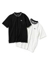 Tシャツ 半袖 半袖Tシャツ 吸汗速乾性 ポリエステル100 リブネック S/M/L/XL/XXL LL/3L ◆NECK DESIGN MINI METALLIC TAG TEE◆ SY32 by SWEET YEARS エスワイサーティトゥバイスウィートイヤーズ 13044