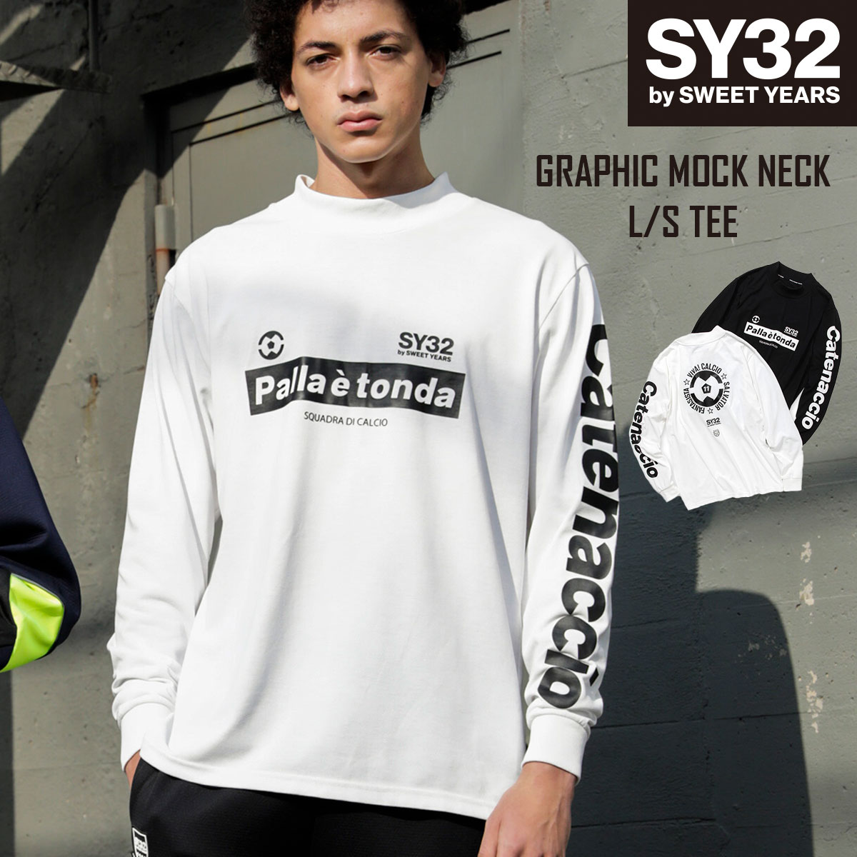 T Ĺµ T åͥå ۴ ® S/M/L/XL/XXL LL/3L GRAPHIC MOCK NECK L/...