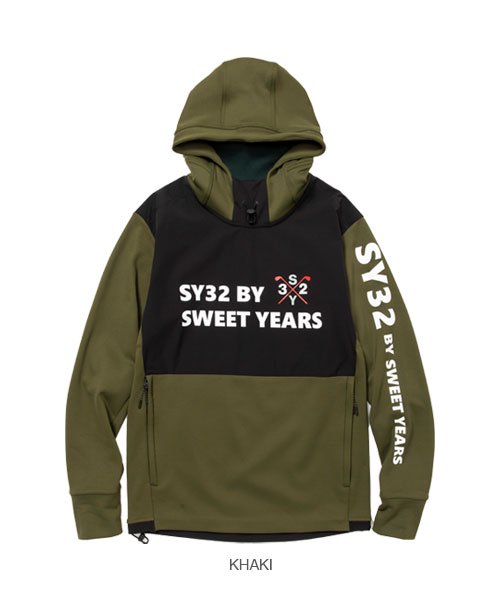 パーカー フーディー ニット ストレッチ GOLF ゴルフ M/L/XL LL ◆STRETCH PERFORMANCE PARKA◆ SY32 by SWEET YEARS Official エスワイサーティトゥバイスウィートイヤーズ オフィシャル[SYG-2132]