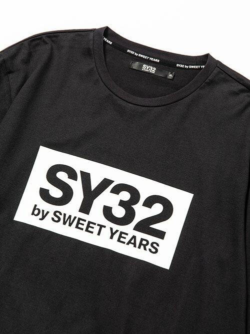 楽天ランキング Tシャツ 長袖 ロングTシャツ マルチロゴ S/M/L/XL/XXL LL/3L ◆FLASH COLOR BOX LOGO L/S TEE◆ SY32 by SWEET YEARS Official エスワイサーティトゥバイスウィートイヤーズ オフィシャル :SY32 公式ストア 特価日本製