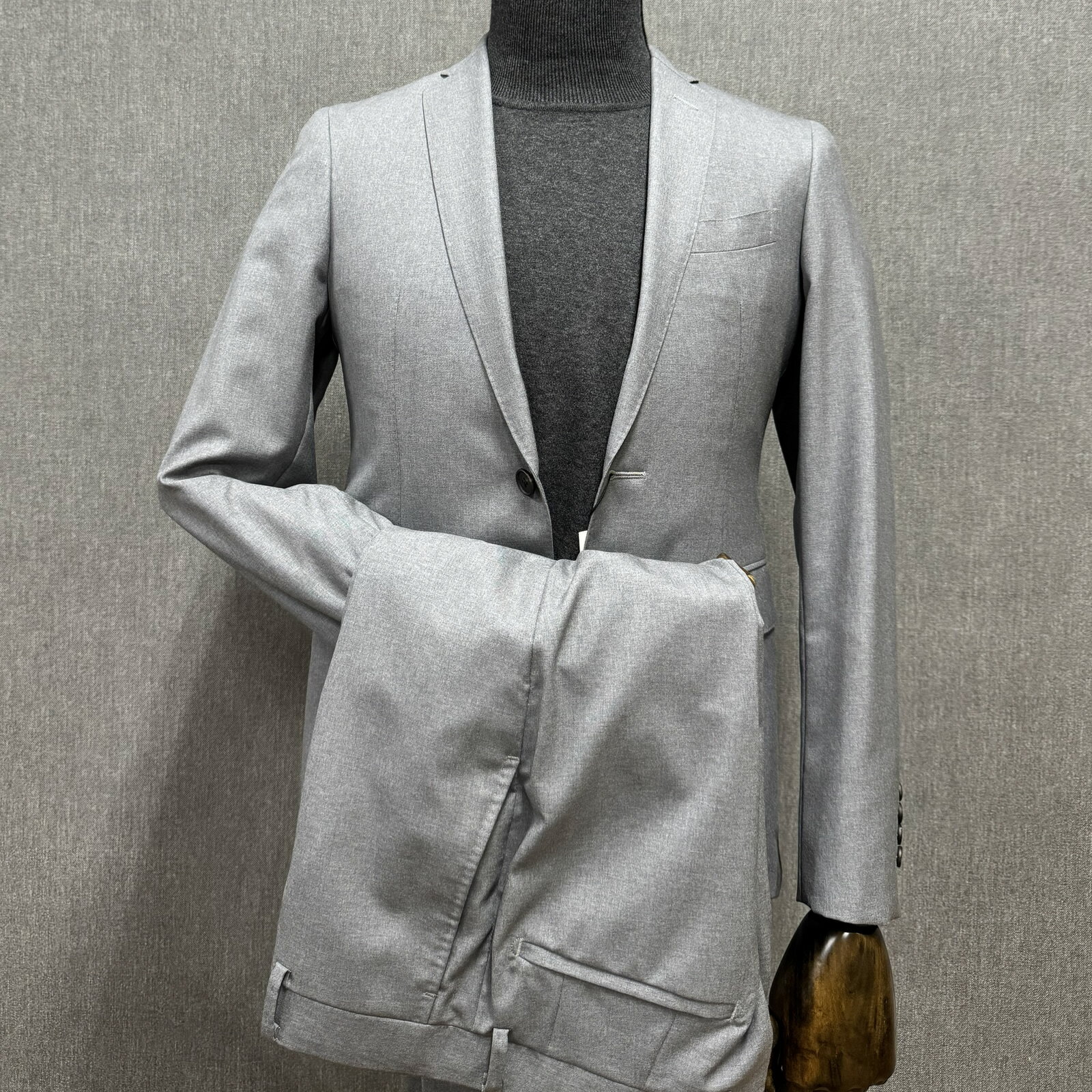 【現品限り】CALM HILLスーツ グレー 44R