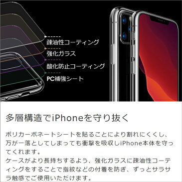 【背面強化ガラス】 iPhone 12 ケース iPhone 11 Pro Max カバー ガラス iPhone12 mini SE 第二世代 2020 SE2 透明 クリアケース ガラスケース iPhoneX Xs Max XR スマホケース iPhone8 iPhone7 Plus iPhone 7Plus 8Plus 透明カバー 耐衝撃 軽い 落下防止 iPhoneケース