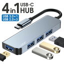 LOOF USB Type-C 4in1 ハブ TypeC 