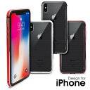 【透明プレート付き】 iPhoneXS Max バ