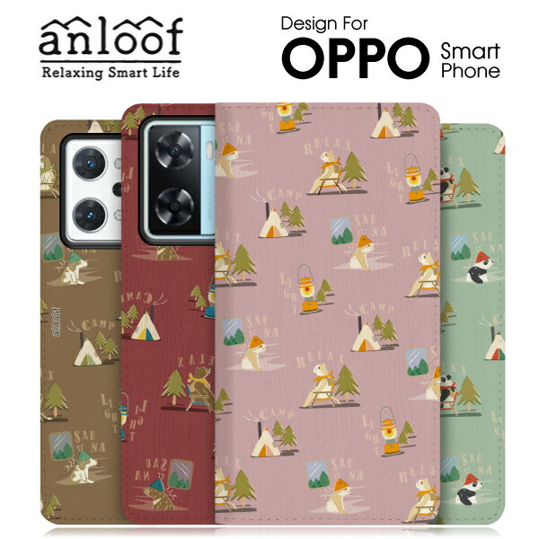 anloof OPPO Reno10 Pro 5G Reno9 A A77 Reno7 A A55s 5G Reno5 A A54 5G A73 Reno3 A Find X2 pro ケース A5 2020 カバー 手帳型 Reno 10x Zoom R17 Neo カバー R15 Pro AX7 手帳型ケース R17Neo R17Pro R15Neo R15Pro 手帳型カバーキャンプ スマホケース ブック型ケース