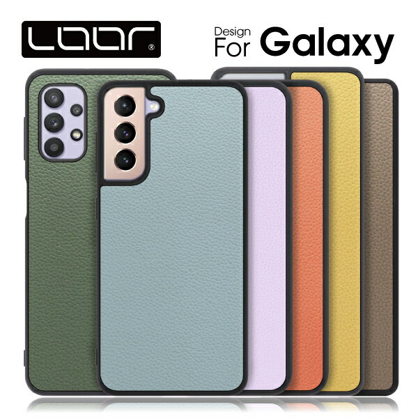 LOOF LUXURY-SHELL Galaxy S24 S23 FE A55 A54 5G A53 5G S23 S22 S21 Ultra M23 5G ケース カバー A32 A51 5G Note20 S20 Ultra 5G S20+ S20 A7 Note10+ S10+ S10 ケース カバー 本革 レザー ストラップホール シンプル 定番 Leather