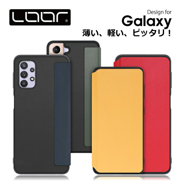 LOOF SLIM-FIT Galaxy A55 5G S24 Ultra S23 FE S23 S22 Ultra M23 S21 Ultra 5G A54 5G A53 ケース カバー S21+ A32 Note20 S20 Ultra 5G S20+ S20 Note10+ ケース カバー 手帳型 スマホケー…