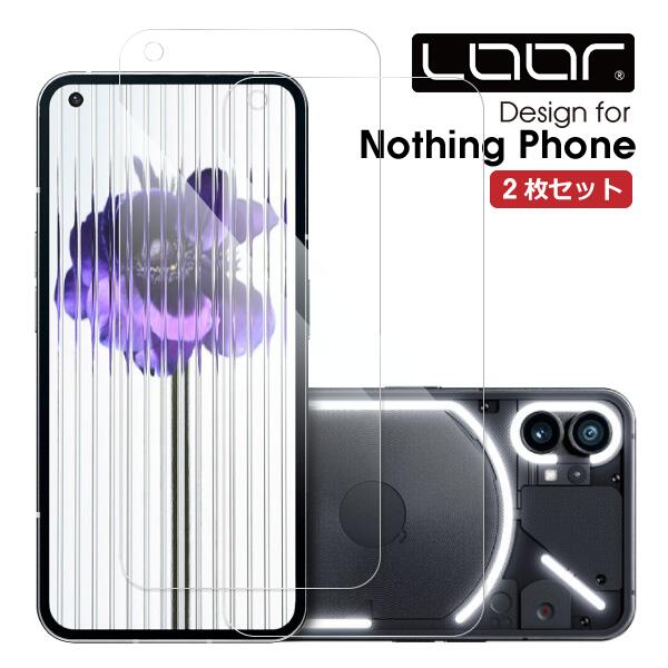 【安心の2枚入り】LOOF Nothing Phone(2a) (2) (1) 強化ソフトフィルム フィルム 保護フィルム Nothing Technology …