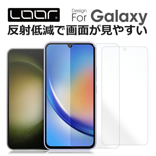 LOOF Galaxy S24 Ultra S24 S23 FE Ultra A54 5G A23 A55 A53 M23 5G S22 S21 Ultra フィルム A22 5G A52 A51 5G S21+ A32 5G 20 Ultra A41 強化ソフトフィルム 反射防止 保護フィルム 指紋防止 クリア S22Ultra A20 A30 A21 シンプル 紫外線硬化 UV硬化