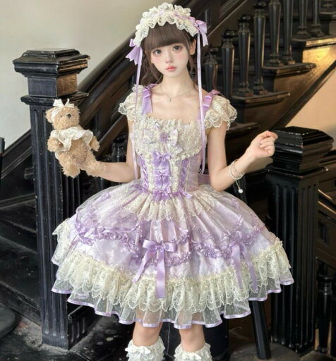 LOLITA ロリータ ゴスロリ コスプレ ワンピースメイド服 コスチューム 文化祭 学園祭 衣装 仮装 可愛い おすすめ ハロウィン LOLITA ロリータ ゴスロリ コスプレ ワンピースメイド服 コスチューム 文化祭 学園祭 衣装 仮装 可愛い おすすめ ハロウィン