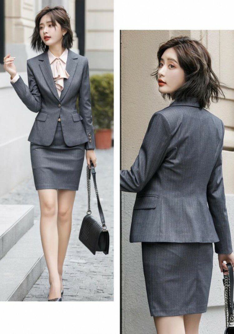 【早い者勝ち★先着10名：600円Offクーポン】レディース スーツベスト シャツビジネススーツ タイトスカート スカート OL オフィス トップス 事務服 ビジネス 秋冬用厚手 通勤オフィス入学式に七五三2点ズボン 洗える