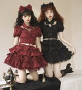 新発限定 Lolita系 双子上着 スカート 3点セット 森系 JSK OP ワンピース ドレス変装 ロリータ トップス 萌え レディース 花嫁洋服 吊りスカート ゴスロリ