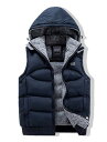M-XXXL 4color ベスト 無地 ノースリーブ メンズ ダウンジャケット お兄系 中綿ジャケット中綿コート 防寒秋冬 メンズファッション