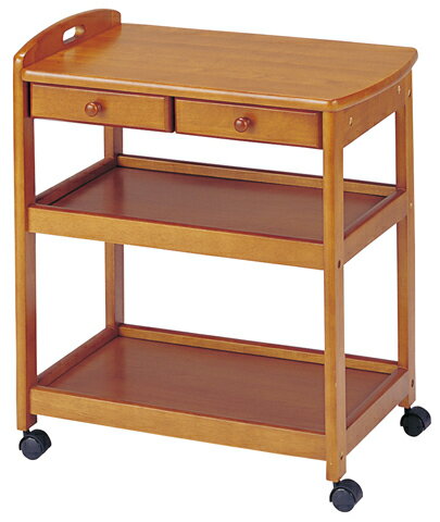 【P5倍11/25 13-15時&最大1万円クーポン11/20-26】 【送料無料】キッチンワゴン 食器棚 収納 キャスタ..