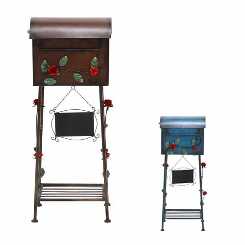 【P5倍11/15 13-15時&最大1万円クーポン11/14-16】 メールボックス 幅405×奥行330×高さ1020mm 郵便ポス..