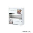 雑誌架 幅900×奥行400mm 扉内部格納式 本棚 雑誌ラック 収納ラック 収納家具 オフィス収納 オフィス家具 QUWALL 壁面ユニット 壁面収納庫 書庫 雑誌 本 RW4-10Z